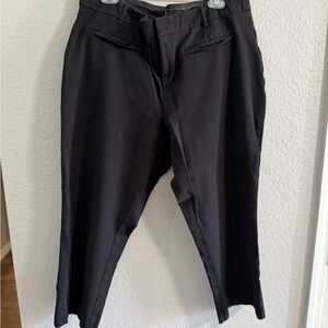 Anthropologie Women’s Classic Black Dress Cropped Pants